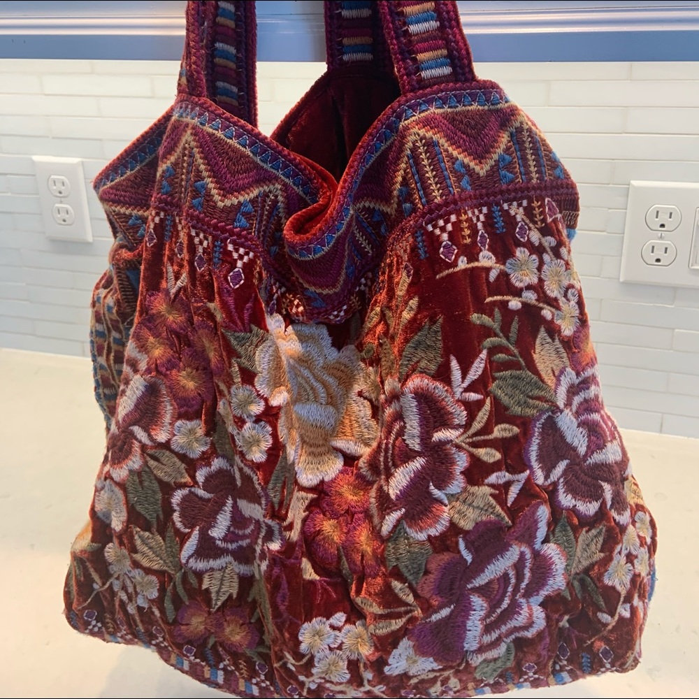 Johnny Was Shoulder Tote
